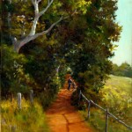 "Path to Maud's", oil, 18"x24"